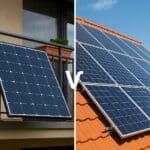 Balkonkraftwerk oder Photovoltaikanlage? – Der große Vergleich